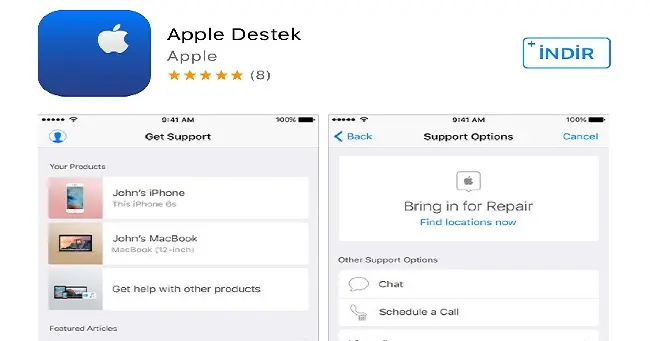 Apple Destek Canlı Sohbet Nasıl Yapılır?