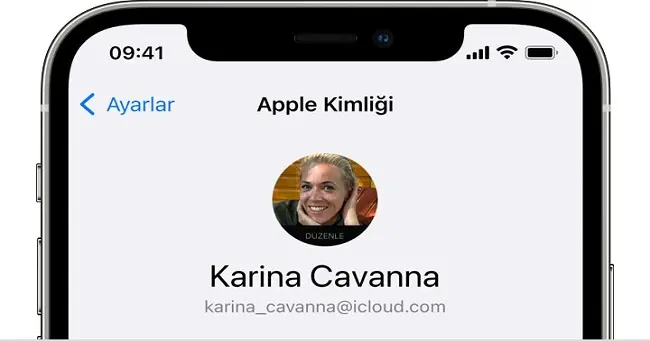 Apple Kimliği oluştur